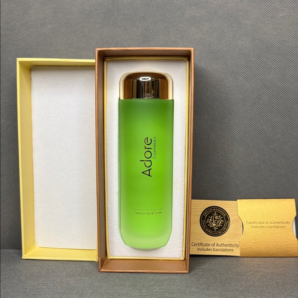 Adore Green and Gold Skincare Toner